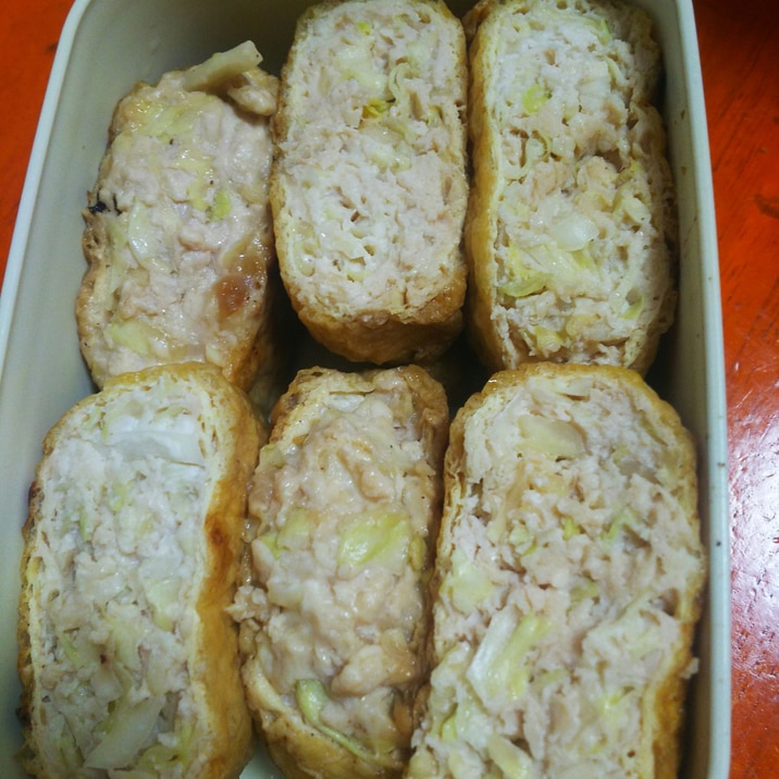 ヘルシー 鶏ひき肉とキャベツの油揚げ餃子 レシピ 作り方 By ハム太郎 7473 楽天レシピ